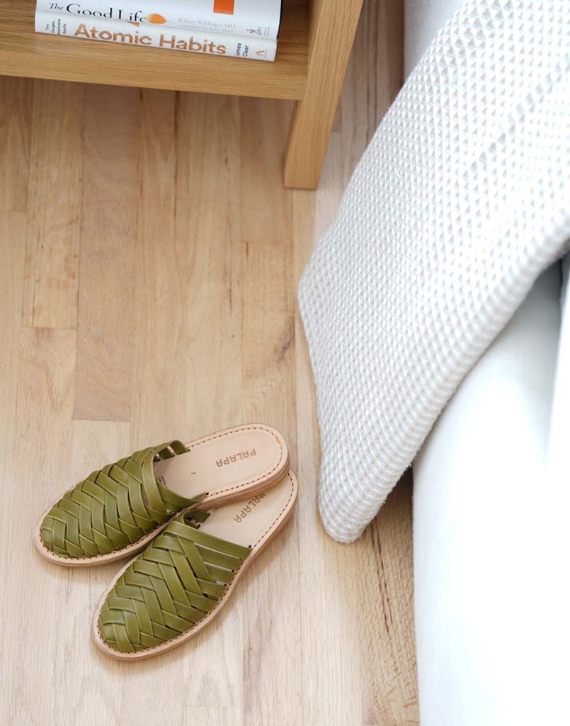 2 | Palapa Sandals: Comala, The Mule. This luxury leather sandal  is handmade in a female-lead ethical workshop. Summer and Vacation Must Haves. | Palapa